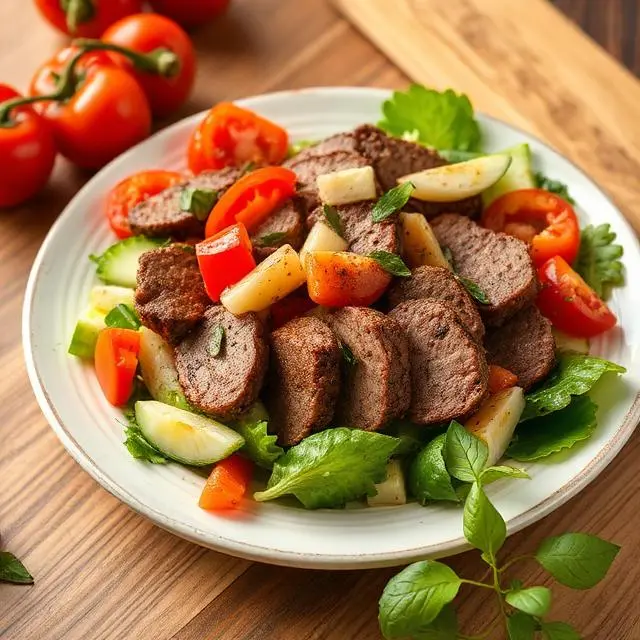 7-Pepper Sirloin Salad