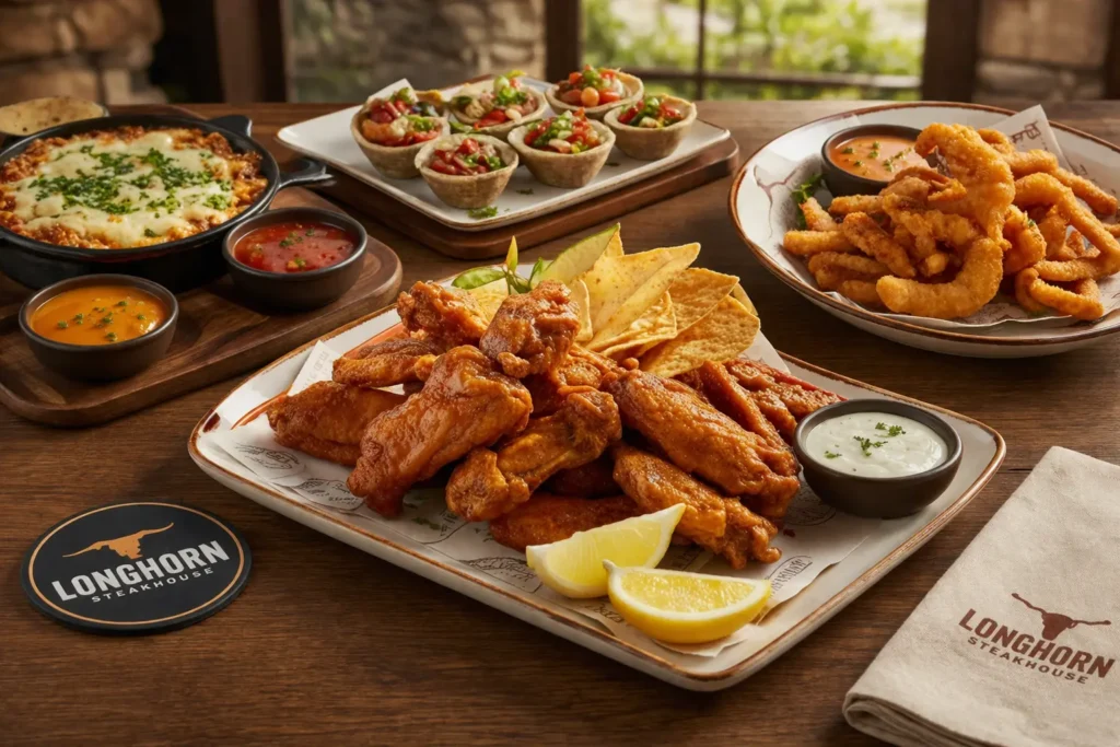 Longhorn Appetizers Menu