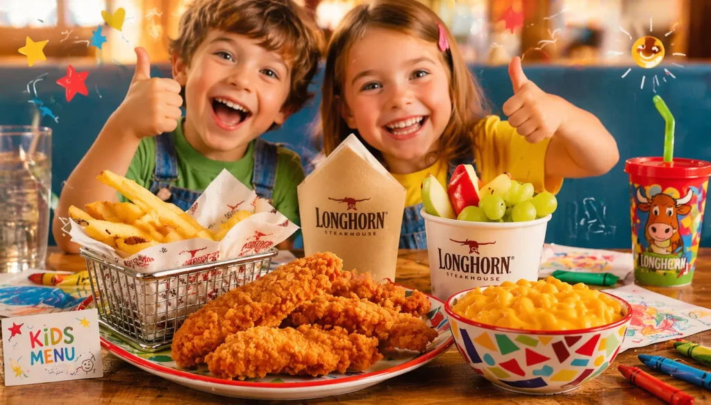 Longhorn Steakhouse Kids Menu