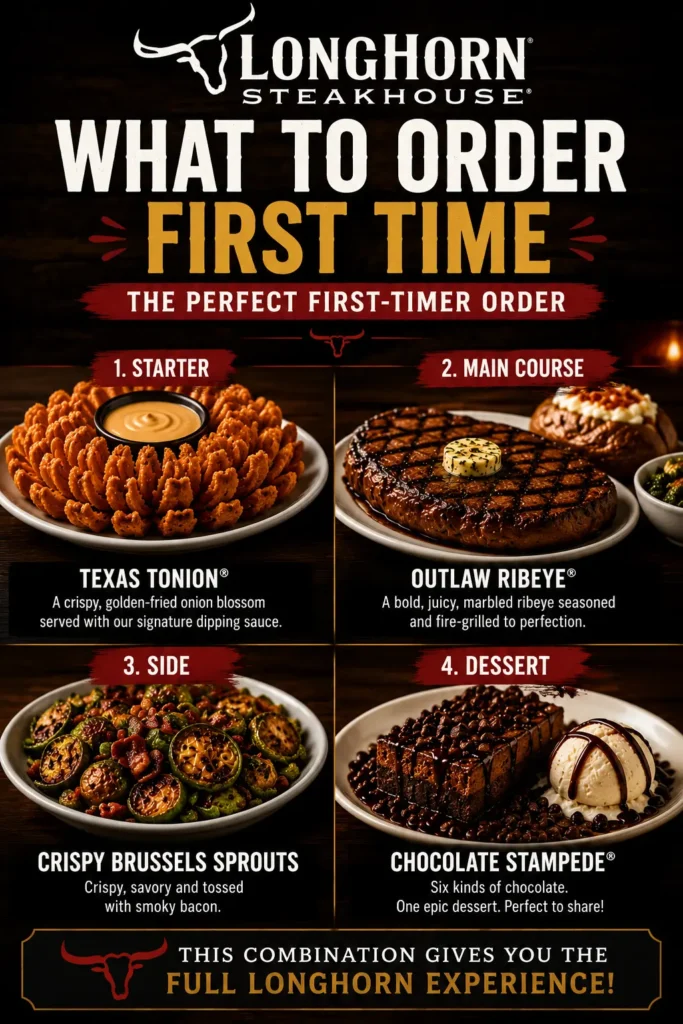 What to Order First Time at LongHorn Steakhouse.